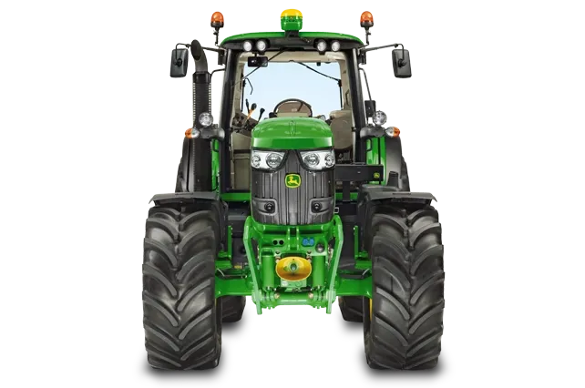 John Deere 6105 mit Frontlader