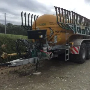 Zunhammer Pumptankwagen 14000l - Bodennah mit Schleppschuhverteiler Bomech