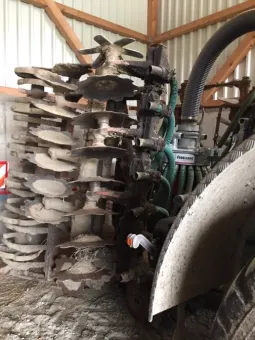 Zunhammer Pumptankwagen 14000l - Scheibenegge 6m – Bild 2