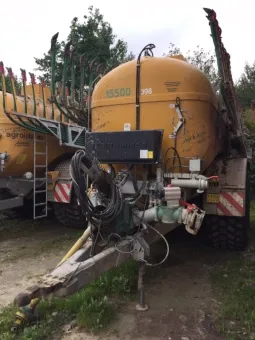 Zunhammer Pumptankwagen 15500 l, Bodennah mit Schleppschuhverteiler Farmlandfix