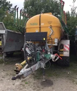 Zunhammer Pumptankwagen 14000 l, Bodennah mit Schleppschuhverteiler Farmlandfix