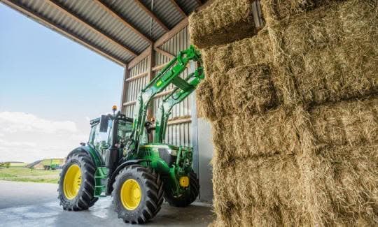John Deere 6105 mit Frontlader – Bild 2